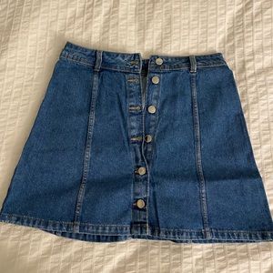 H&M denim skirt